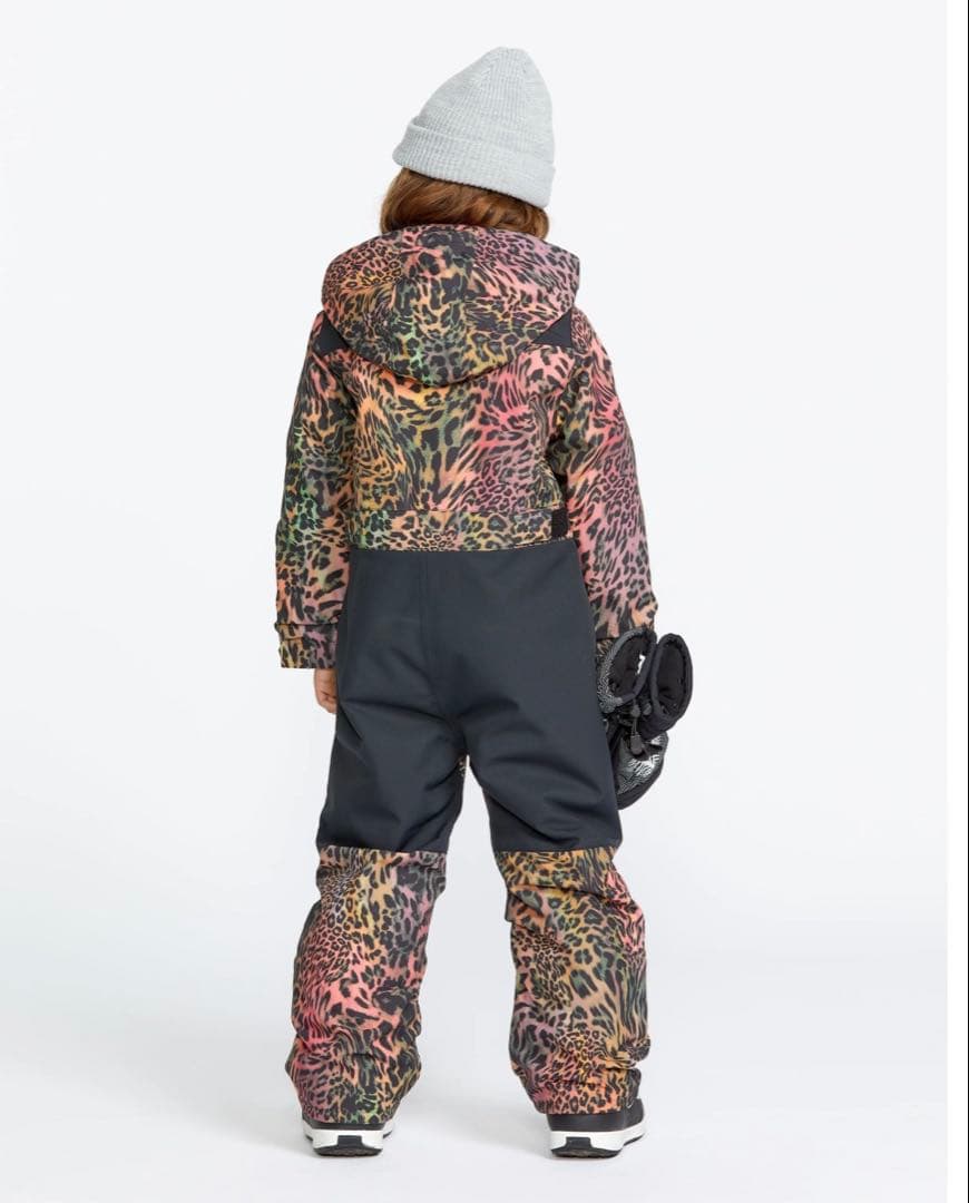 【新品タグ付き】VOLCOM キッズ ウェア 4T レオパード Burton