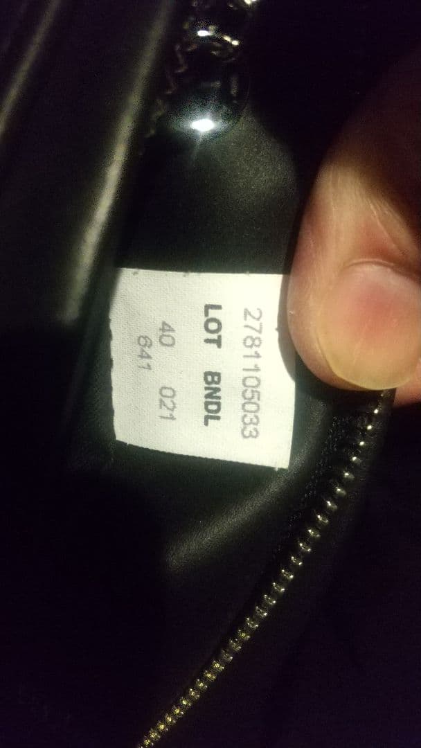 超美品‼️最新型schott641 40インチ　ライダースインナーボア付