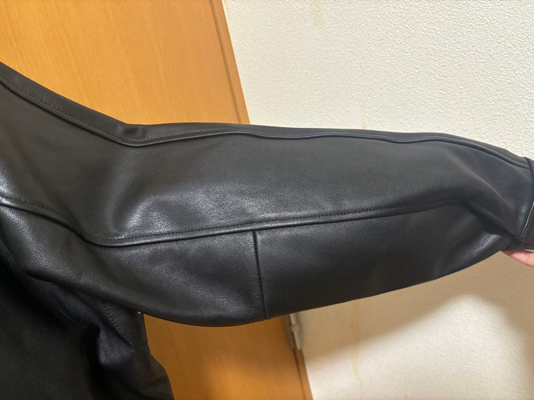 【UNIVERSAL PRODUCTS】レザーブルゾン【241-60401】