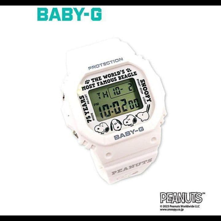 BABY-G PEANUTS誕生75周年記念モデル 保証書付き【ノベルティ付き】