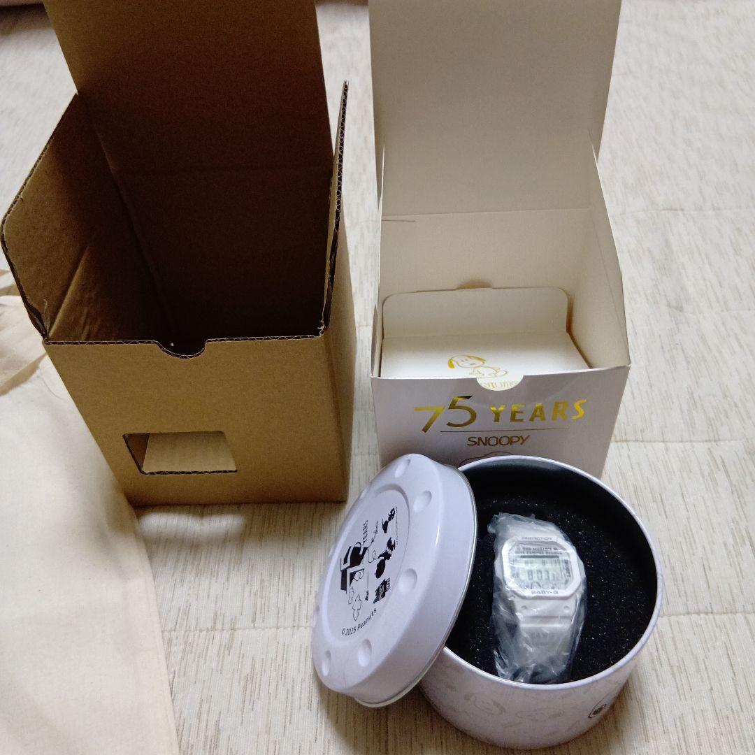 BABY-G PEANUTS誕生75周年記念モデル 保証書付き【ノベルティ付き】