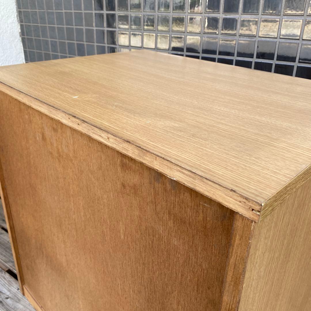 昭和レトロ 三段チェスト ヴィンテージ家具 ミッドセンチュリー レトロポップ