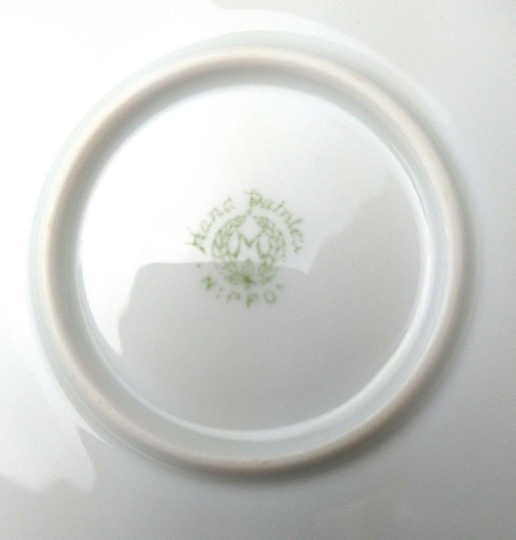 オールドノリタケ モールド 金彩薔薇絵盛り上げ風景絵シリーズ