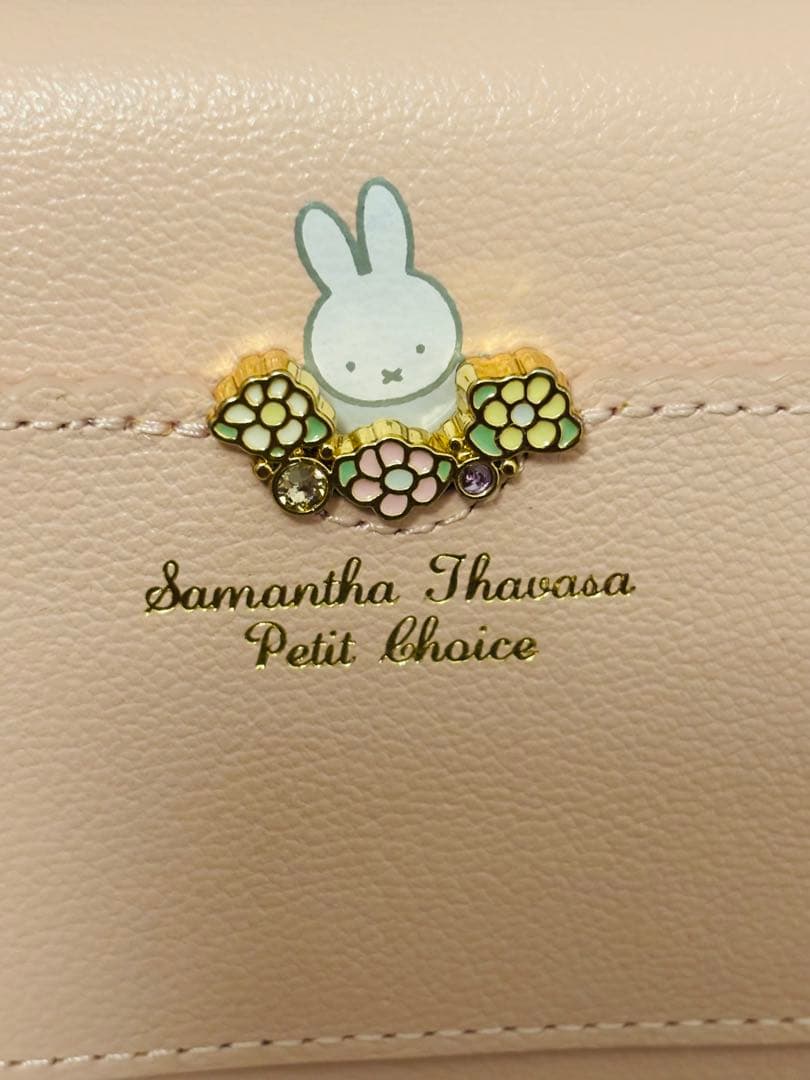 う*こ様 【美品】ミッフィー　サマンサタバサ　プチチョイス　折財布　ピンク