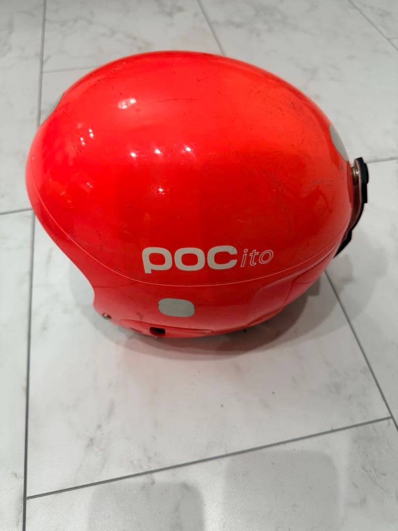 POC トリオ ヘルメット ピンク　XS-S ジュニア用