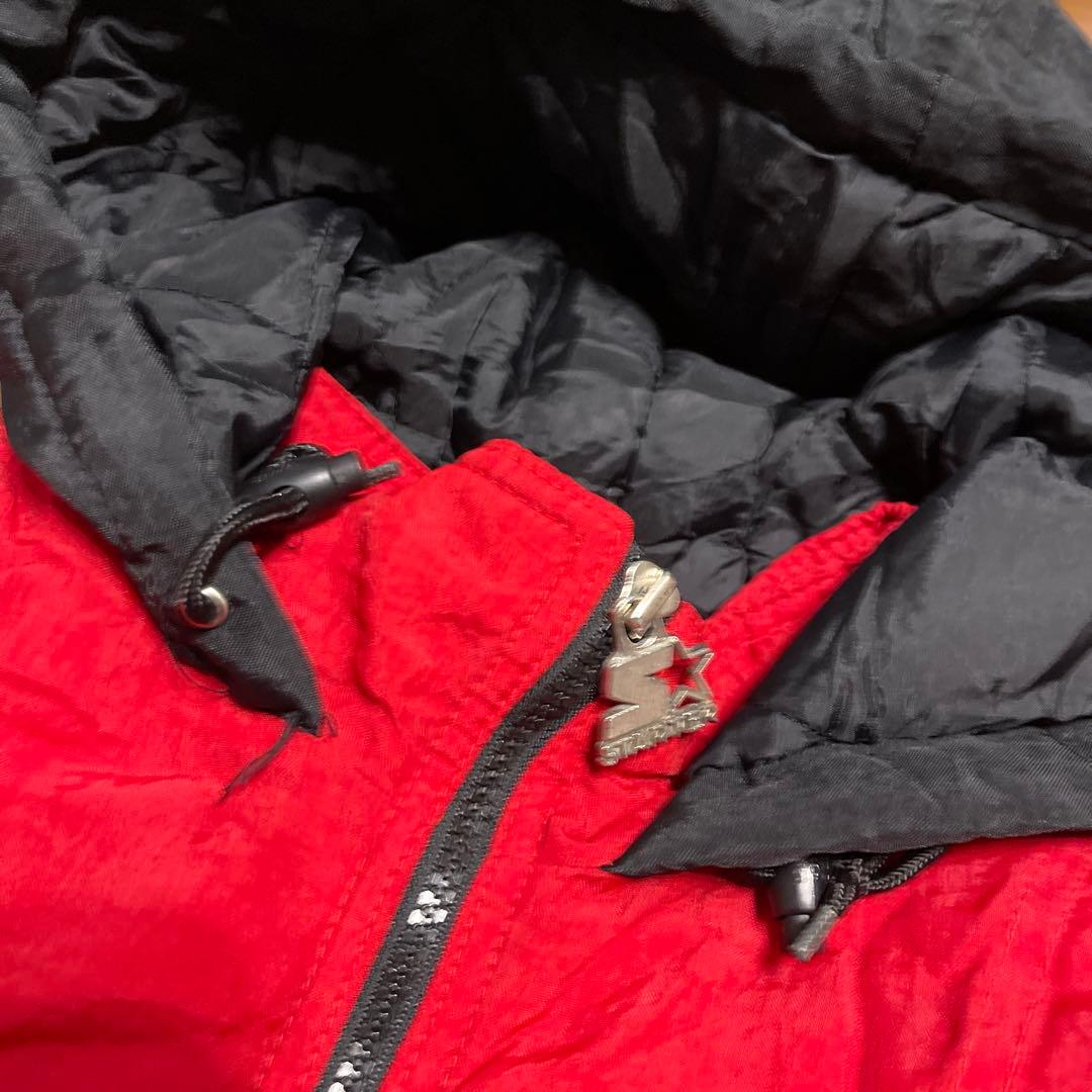 【激レア】90s STARTER NHL ブラックホークス XL 中綿ジャケット