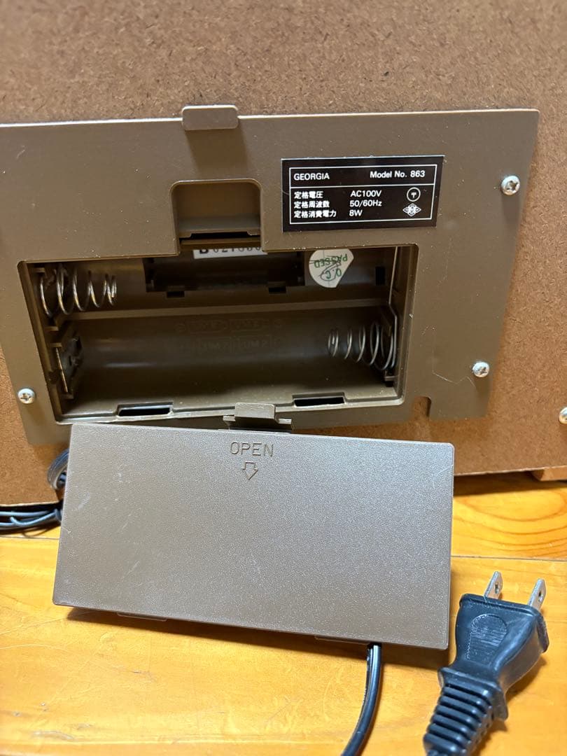 非売品　IA ジョージア　アンティーク　ラジオ型　インテリア