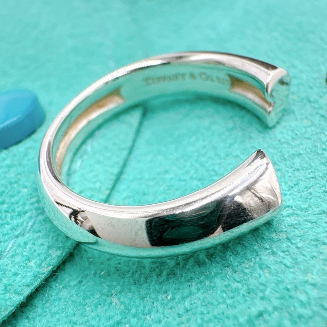 極美品 オールドティファニー テンダネスハート リング 8.5号 シルバー925