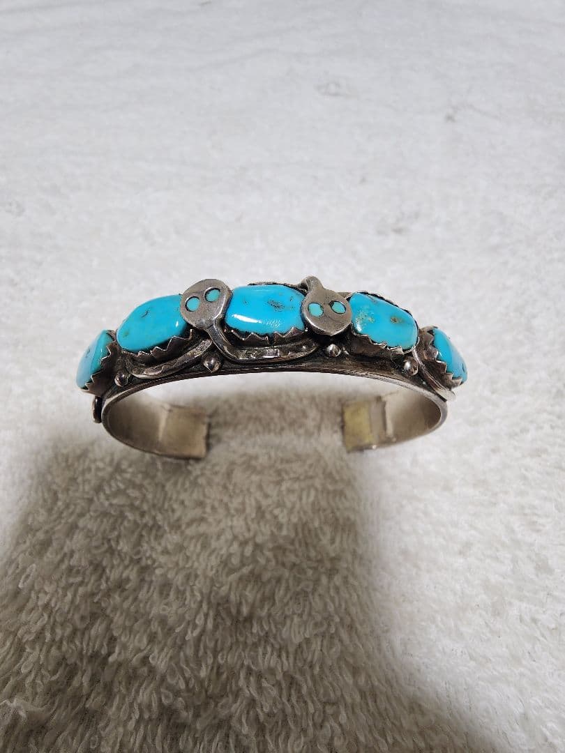 エフィーカラバサ　バングル　Effie Calavaza　シルバー　ズニ族