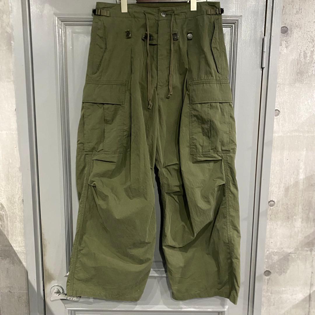 KAPITAL JUMBO CARGO PANTS size 2 カーキ