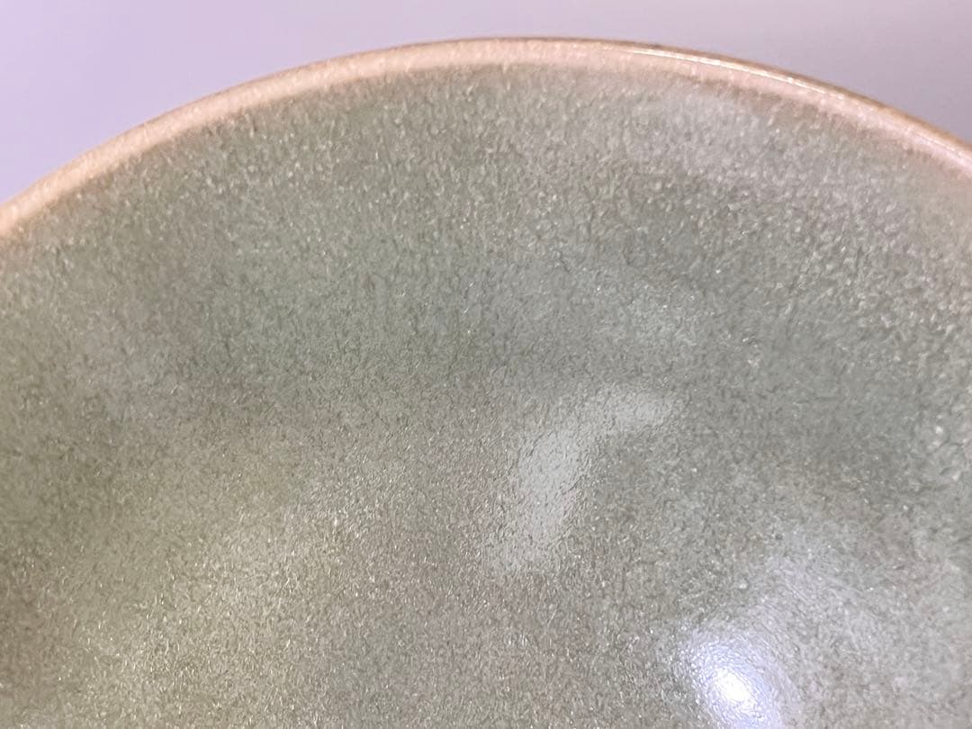 DT644 古い 中国 唐物 青磁 碗 茶道具