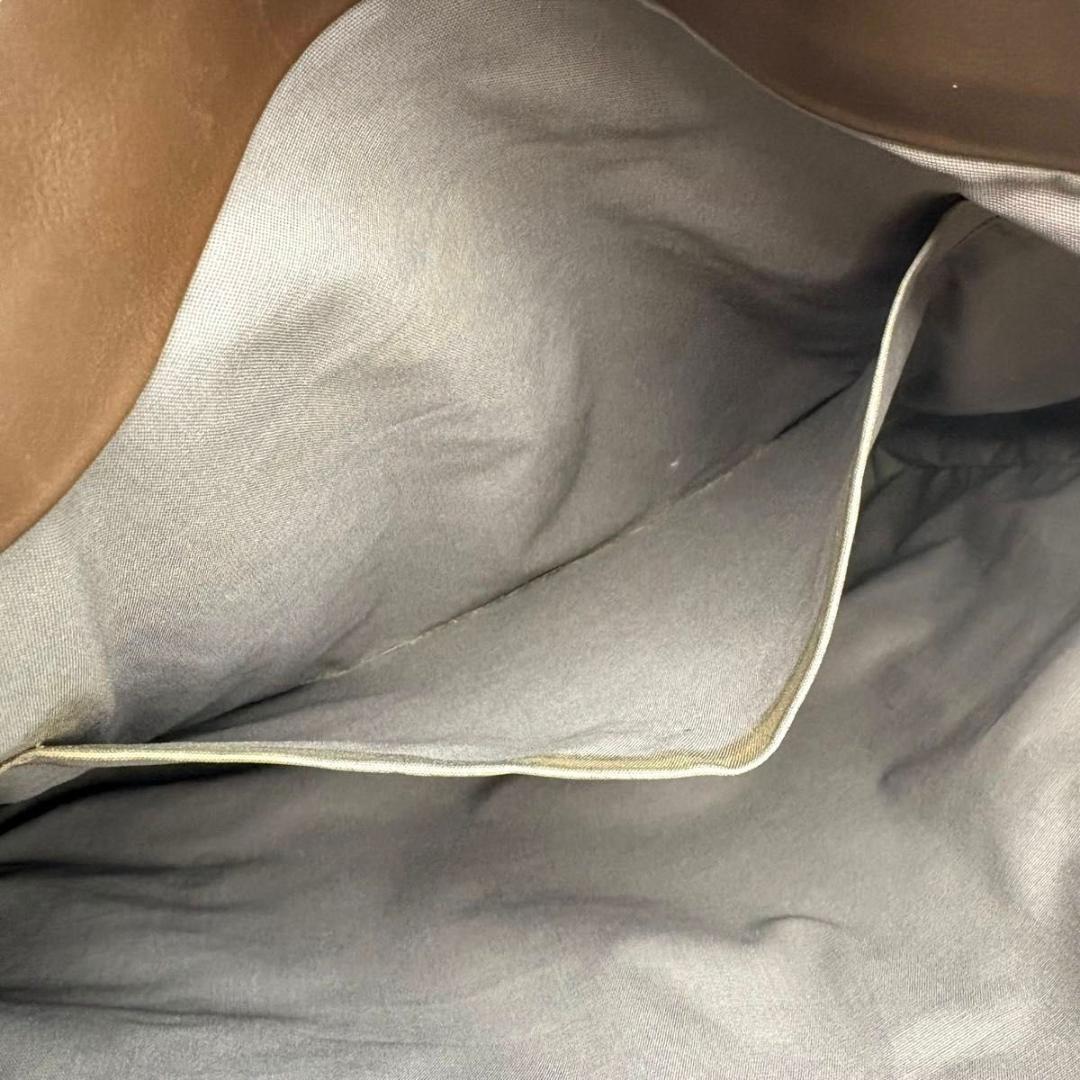 ボッテガヴェネタ アキャトル　トートバッグ イントレチャート ブラウン　A4