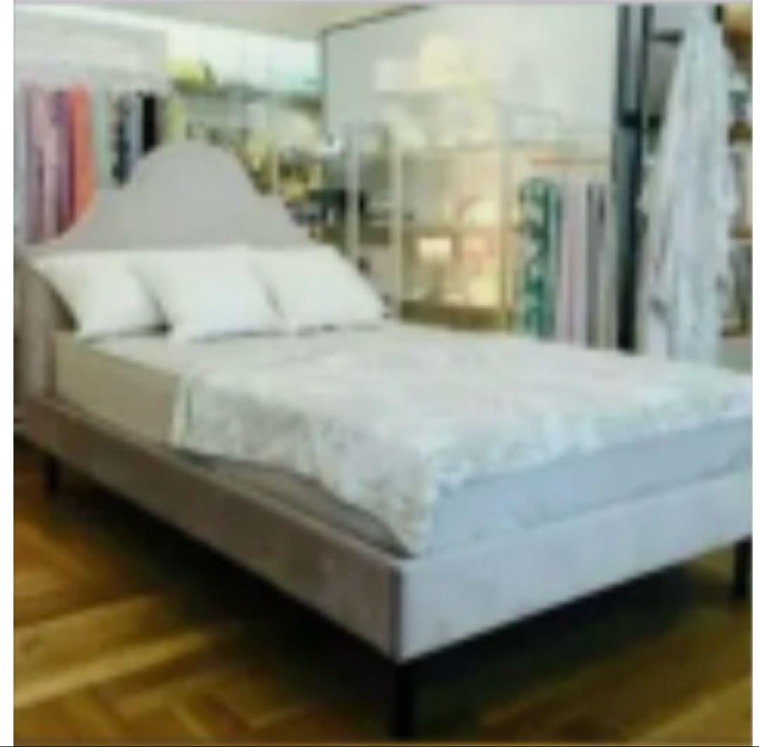 Francfrancフランフラン ブリッサ クラウン セミダブルベッドフレーム