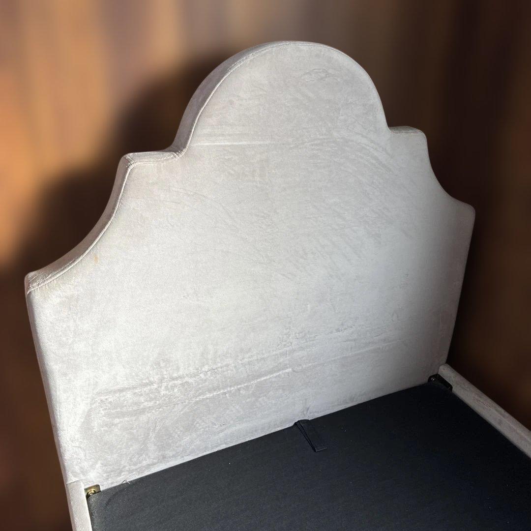 Francfrancフランフラン ブリッサ クラウン セミダブルベッドフレーム