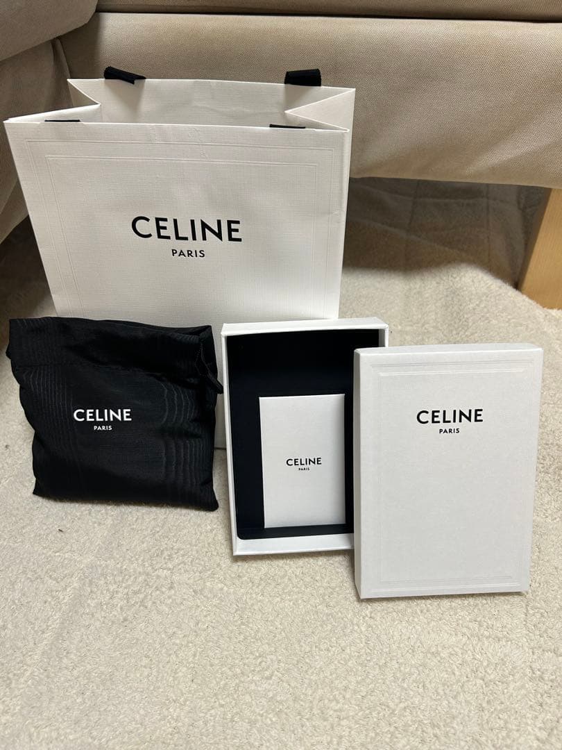 メンズ CELINE セリーヌ 三つ折り財布 ウォレット