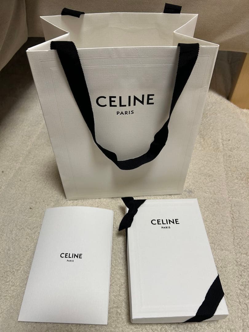 メンズ CELINE セリーヌ 三つ折り財布 ウォレット