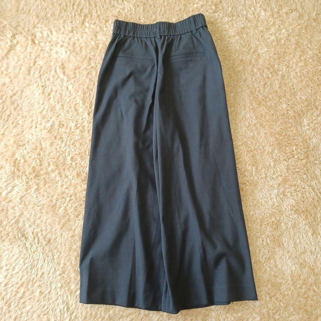 プラステ　リネンブレンド ストレッチ カラーレス ジャケット パンツ スーツ