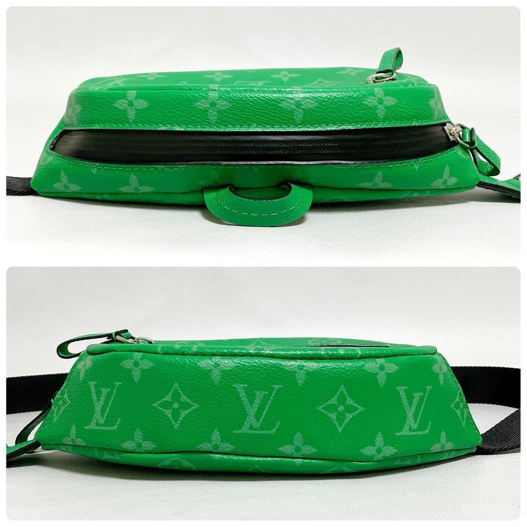 LOUIS VUITTON / タイガラマ キャッチ バムバッグ グリーン