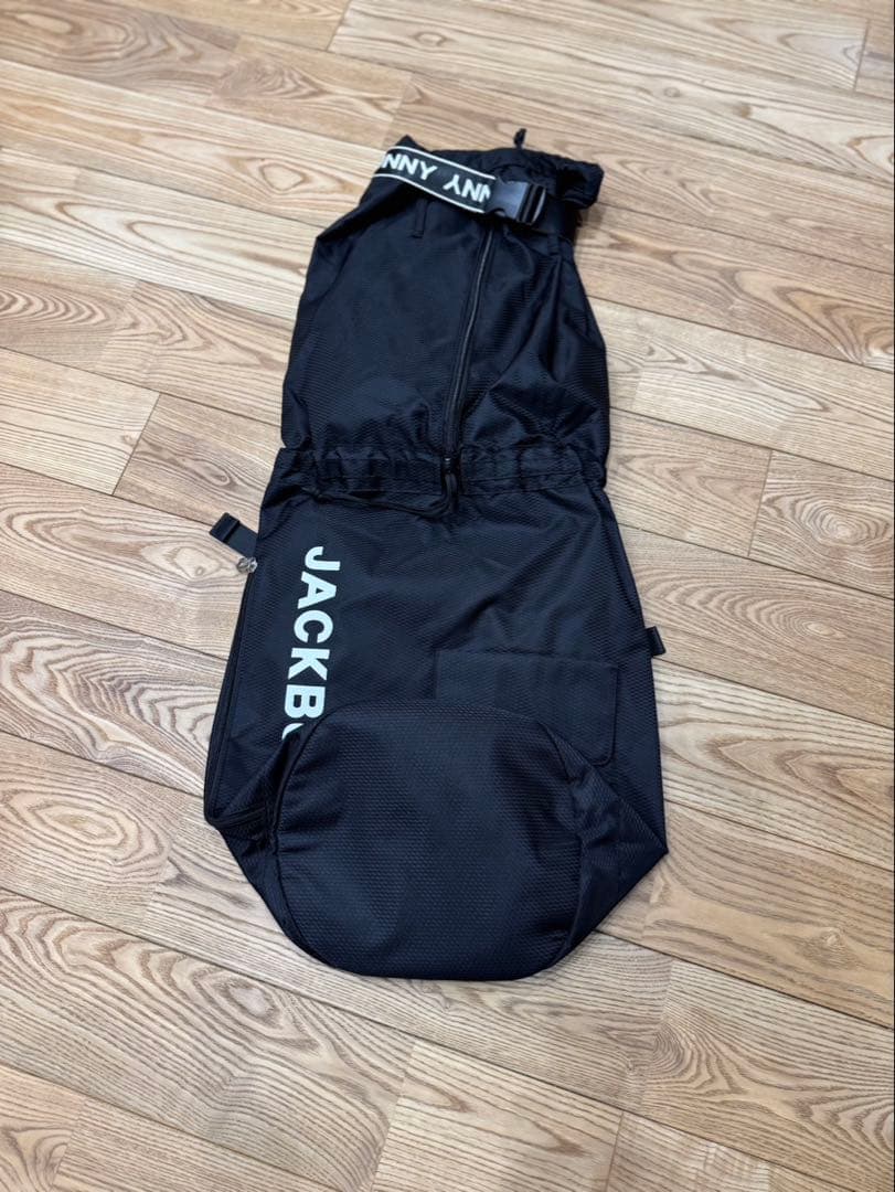 新品未使用　紙袋付　Jack Bunny! 背負えるクラブケース　ブラック