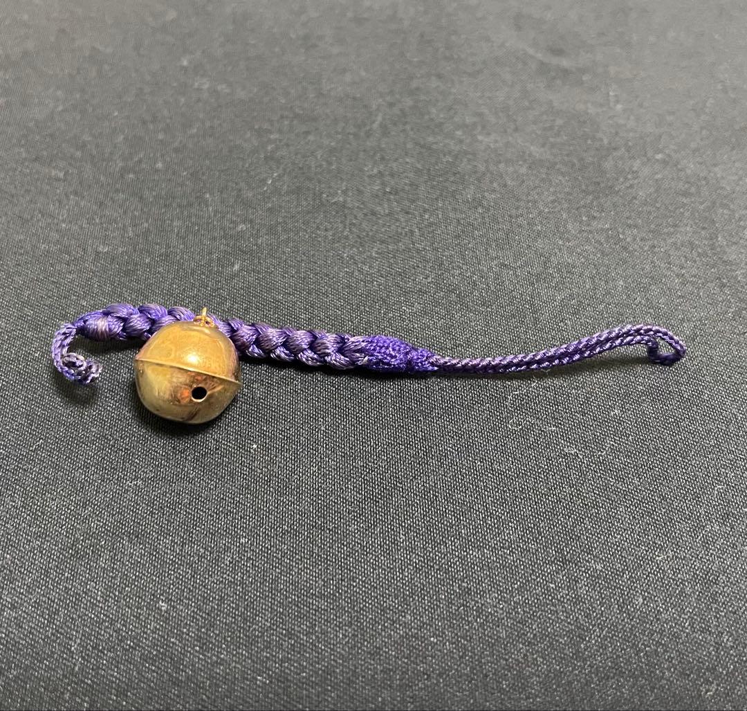 K18（18金）鈴 根付け 男女兼用！