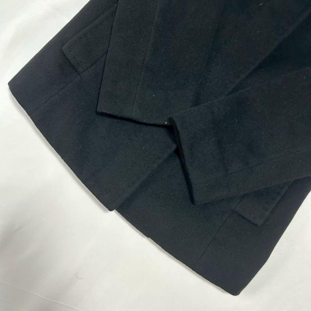 BURBERRYLONDON ショートコート ノバチェック ラビットファー 36