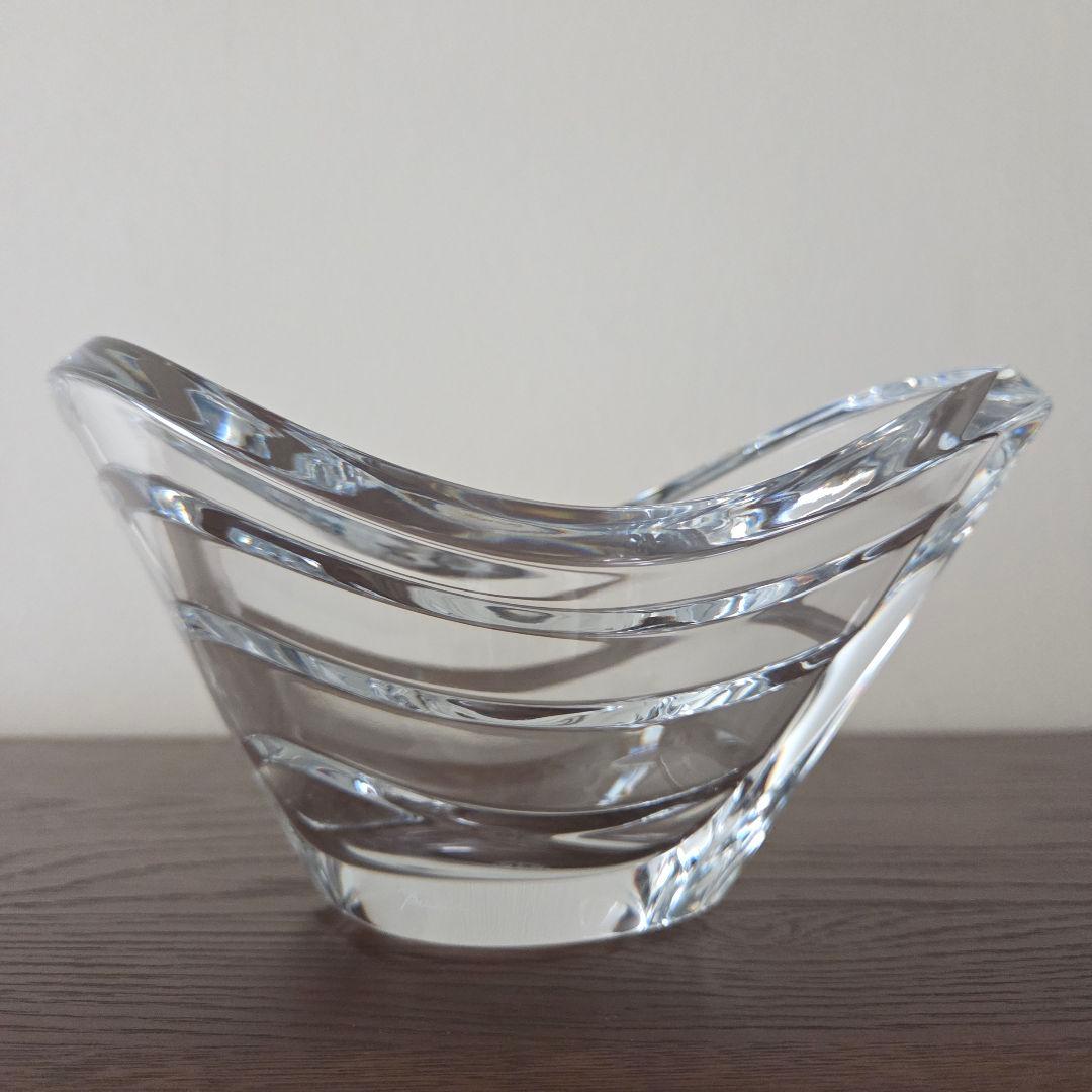 Baccarat バカラ クリスタル ウェーブボウル 花器 フラワーベース