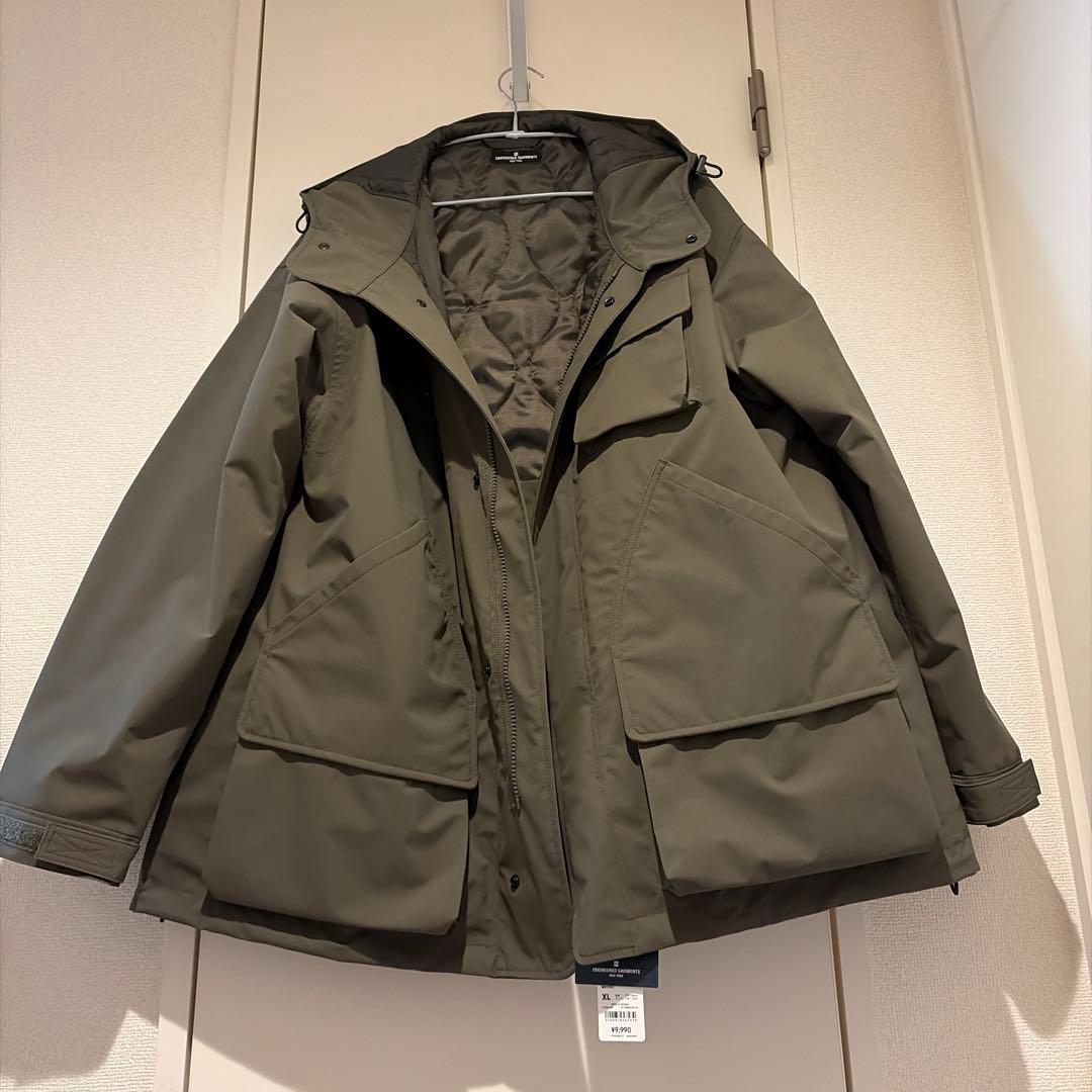 ENGINEERED GARMENTS GU パテッドシェルパーカー　新品