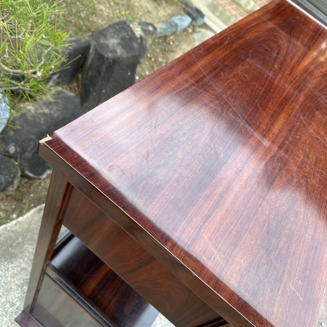 茶棚 茶箪笥 蒔絵 金彩 豪華 金厚塗り 立体感 重厚感 銘：玉水 螺鈿iso※