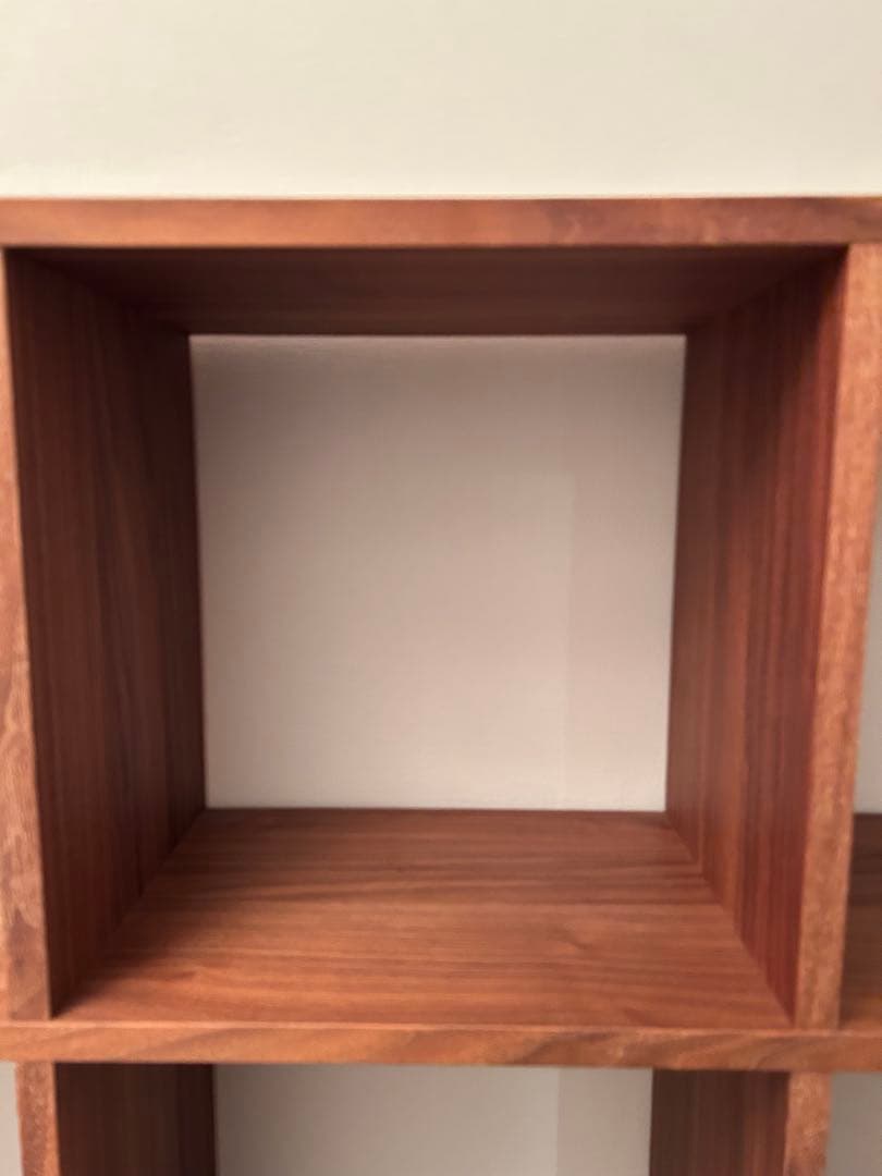 無印良品 スタッキングシェルフ ウォールナット 3×3段