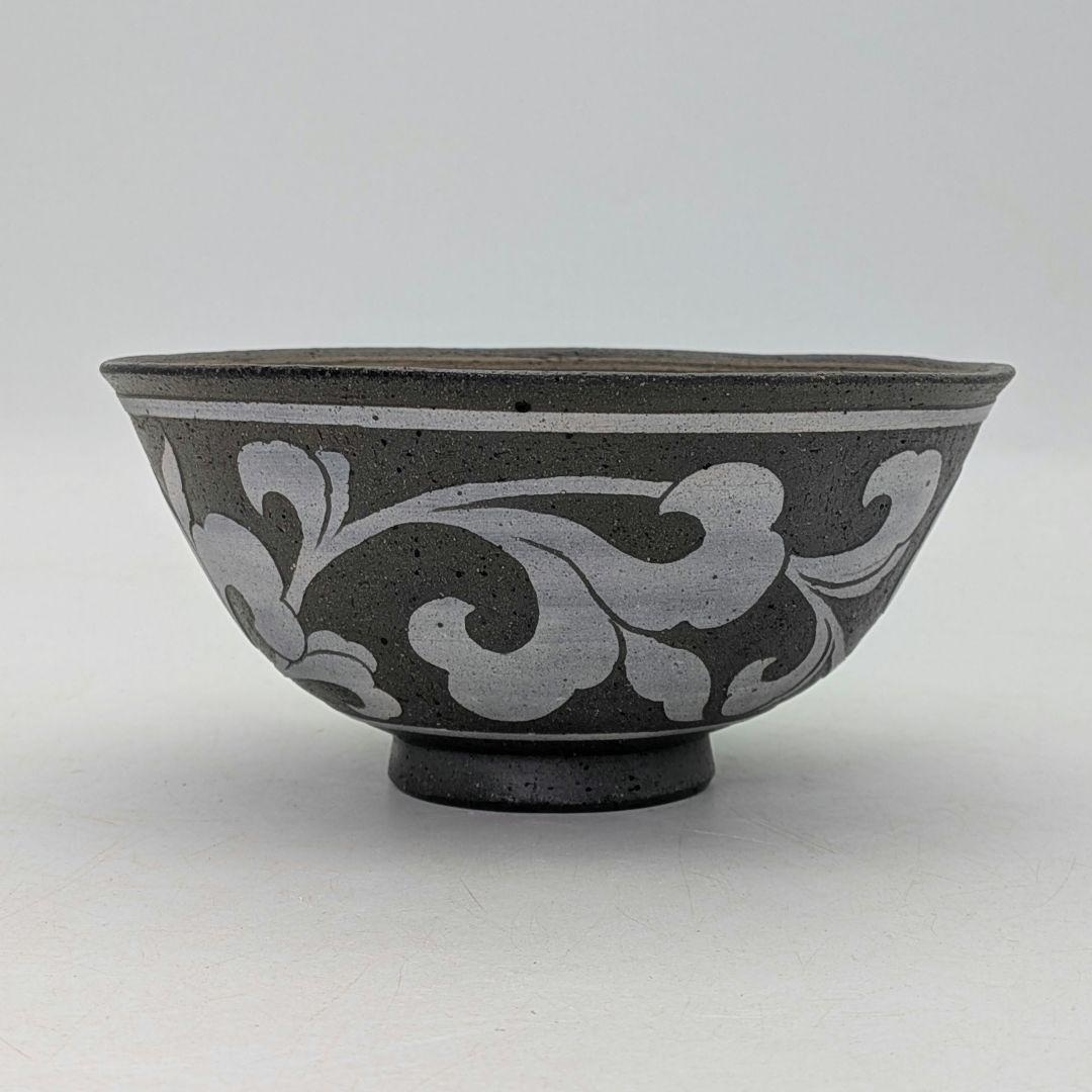 新羅窯 柳孝雄 新羅土器茶盌 共箱 抹茶碗 抹茶茶碗 茶道具 茶器 食器 在銘