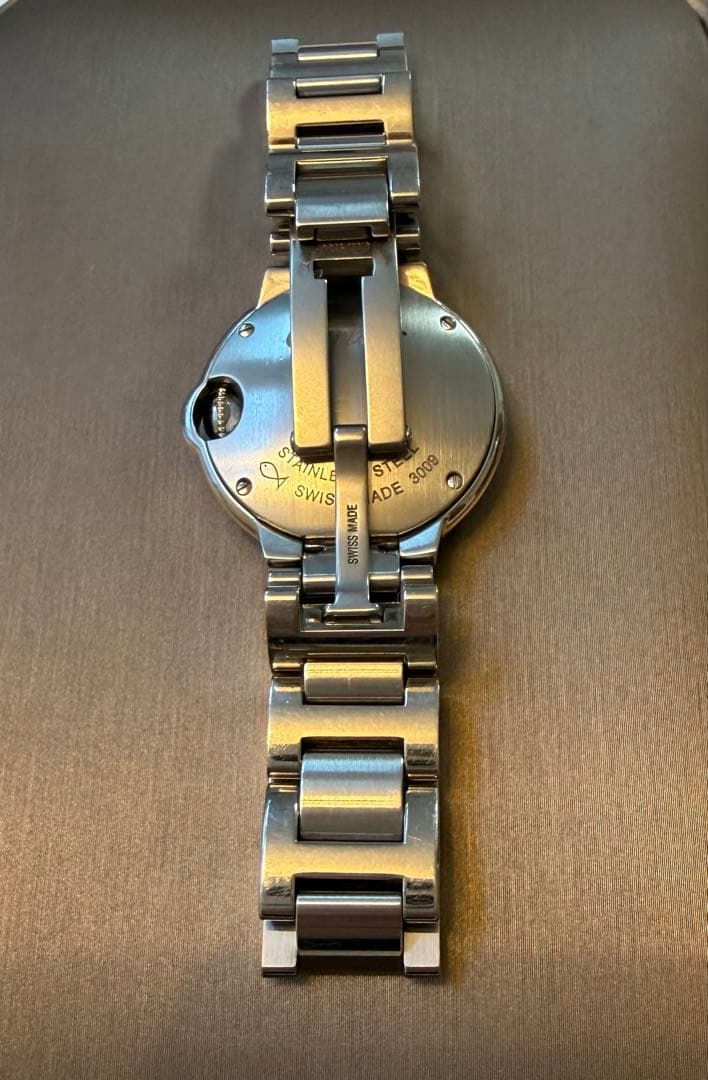 Cartier カルティエ バロンブルー28mm腕時計クォーツW69010Z4
