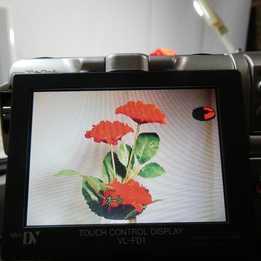 動作良好 シャープ VL-FD1 MiniDVビデオカメラ DVDダビングに最適