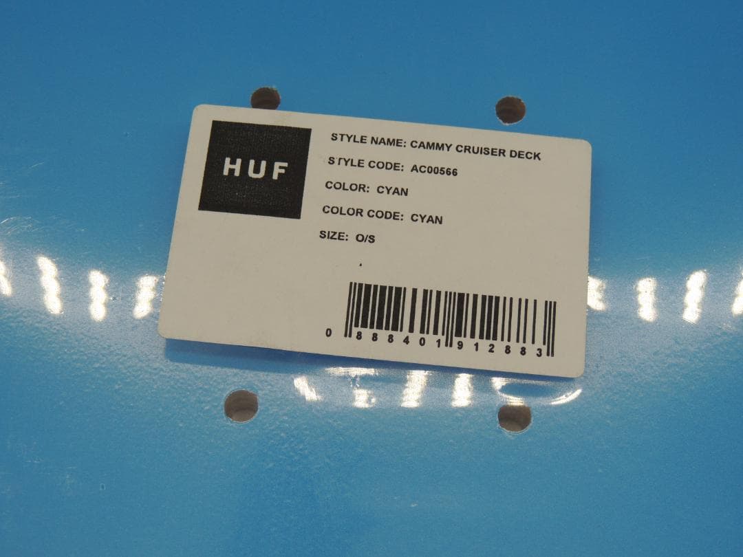 テープ付　正規品 ＨＵＦ×ストリートファイター　コラボ　デッキ　キャミー