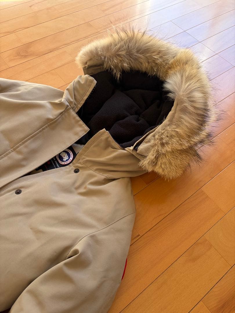 カナダグース ヴィクトリアパーカー コヨーテファー XS