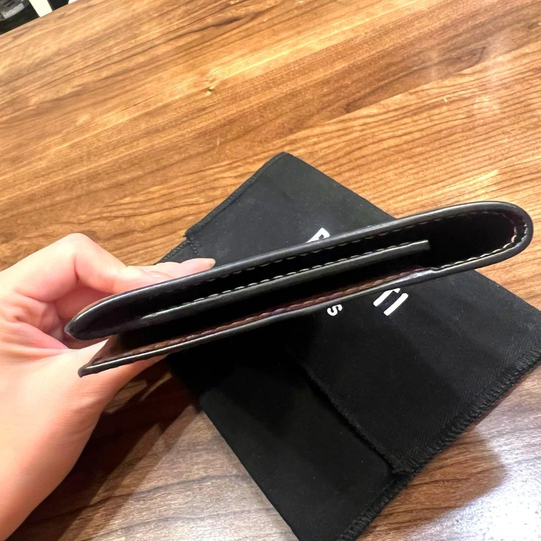 【未使用品】BERLUTI ☆ベルルッティ ブラウンレザーパスポートケース