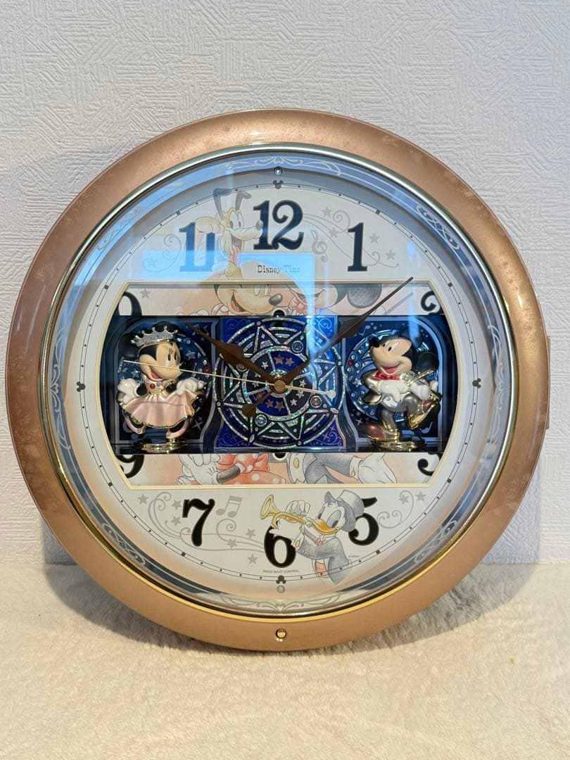 美品　ディズニー からくり時計 FW561A