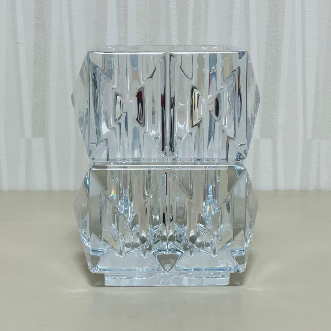 未使用 Baccarat バカラ ルクソール 花瓶 フラワーベース ペンホルダー
