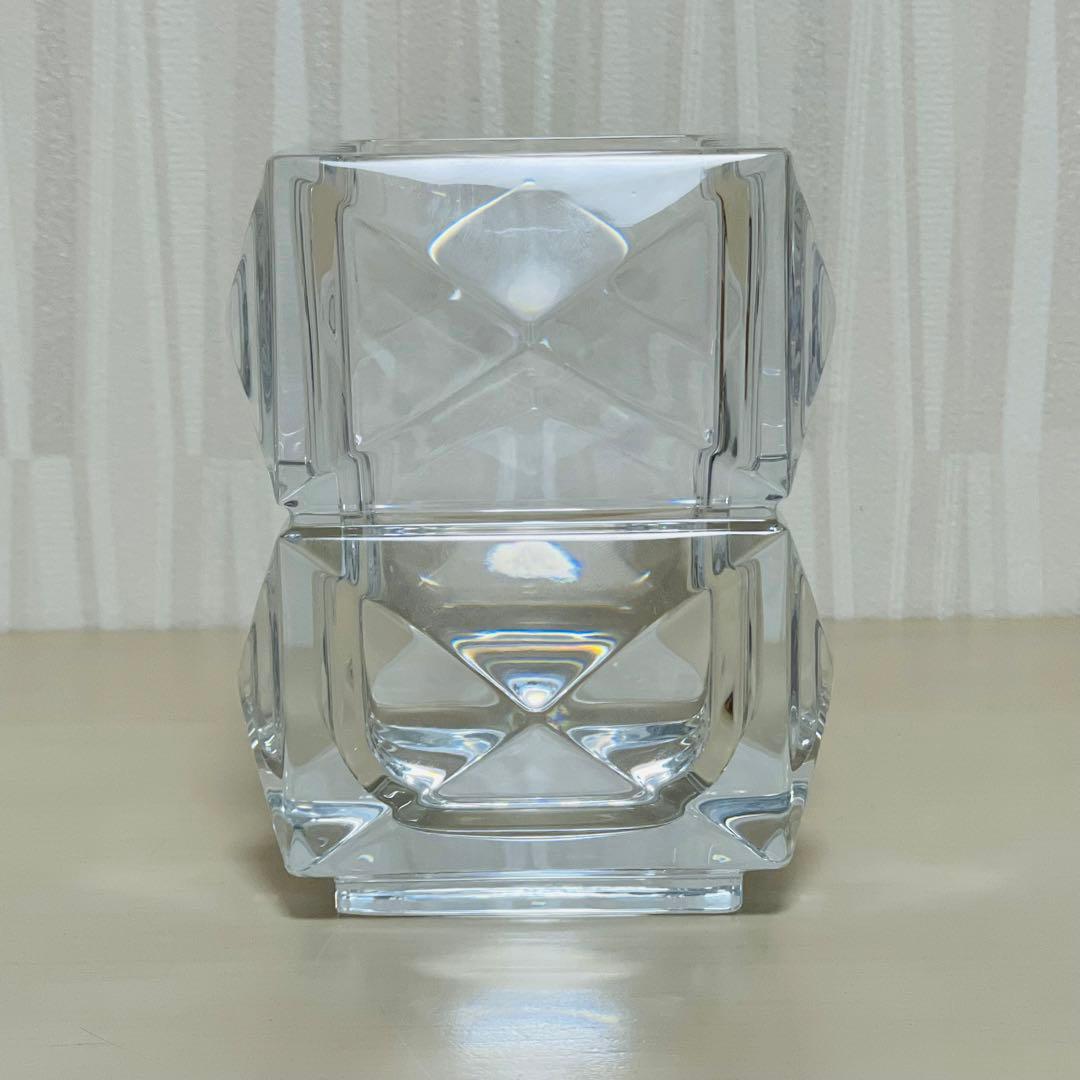 未使用 Baccarat バカラ ルクソール 花瓶 フラワーベース ペンホルダー
