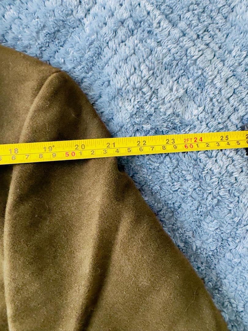 最終日まであと3日ベルルッティ　オリーブ色　ダブルブレスト ロングコート