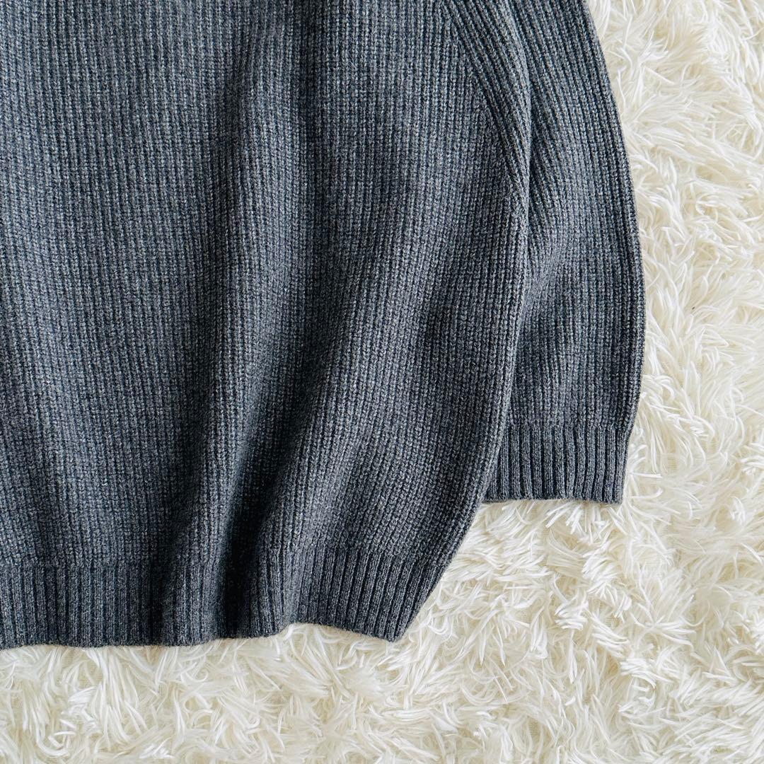 【極美品】ドゥーズィエムクラス カシミヤ混OLBIAアゼプルオーバー