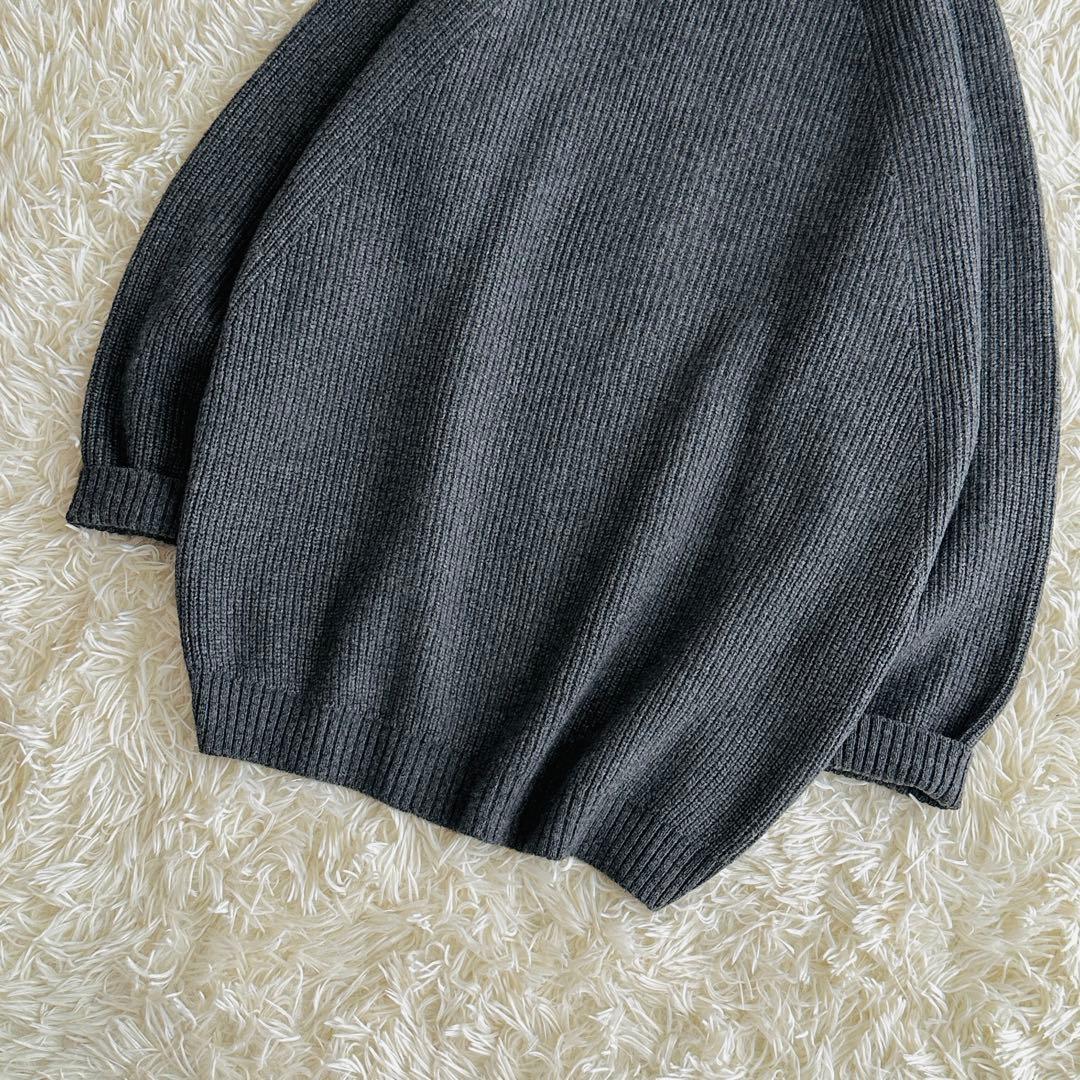 【極美品】ドゥーズィエムクラス カシミヤ混OLBIAアゼプルオーバー