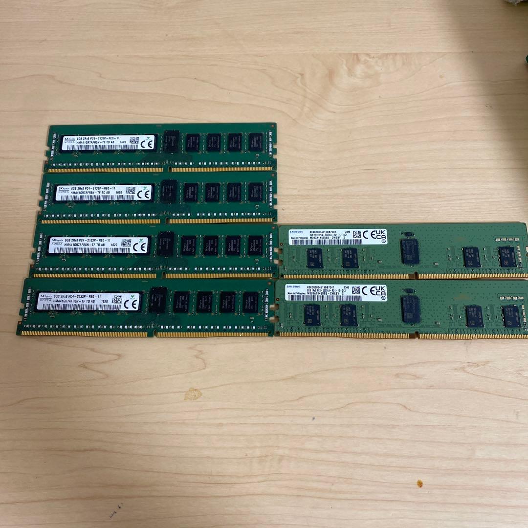 m*o様 メモリー 8GB PC4 （8GBX6枚）