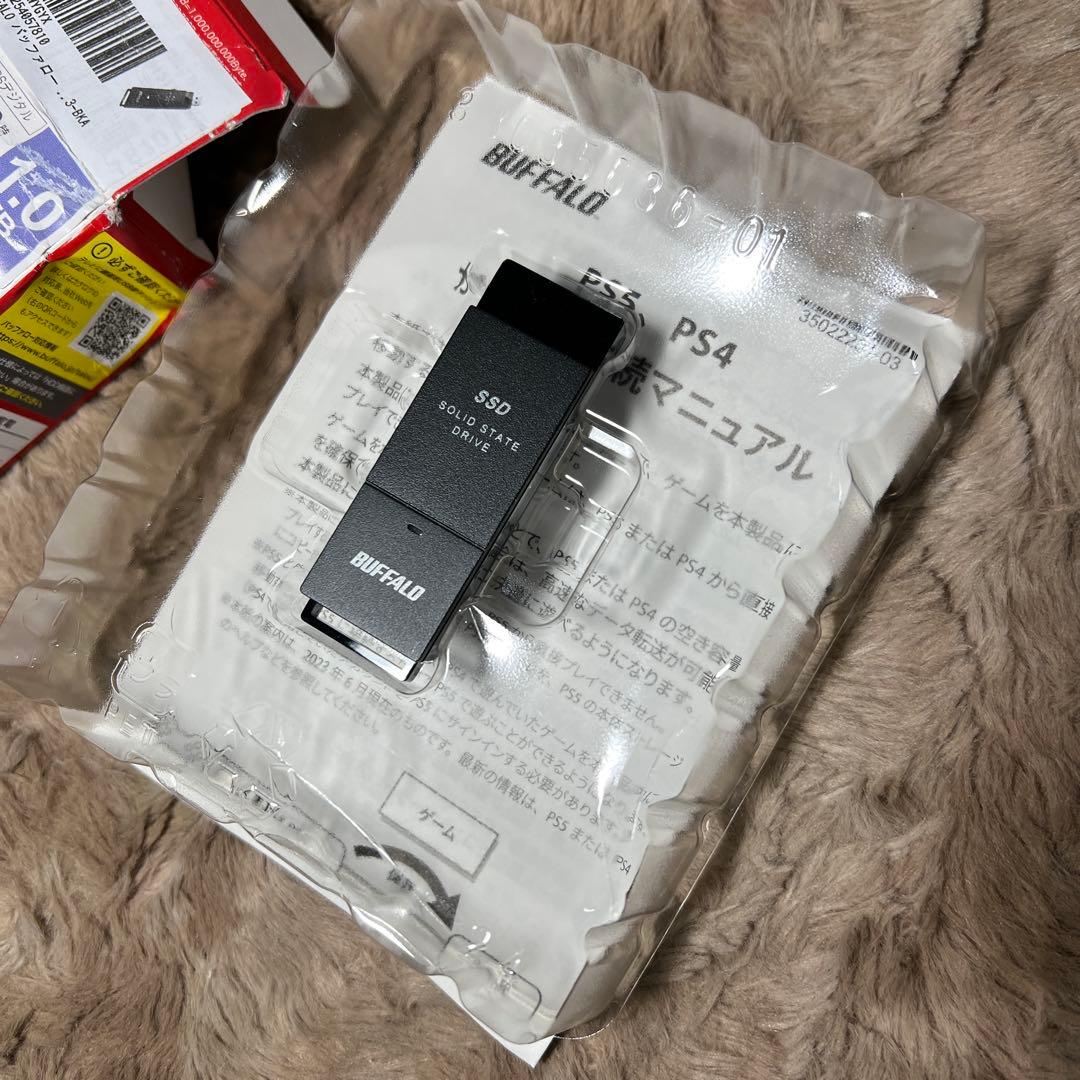 未使用　BUFFALO SSD-PUT1.0U3-BKA