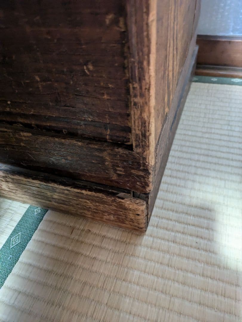 桐箪笥　5段(3+2)　レトロ　アンティーク　チェスト　和箪笥