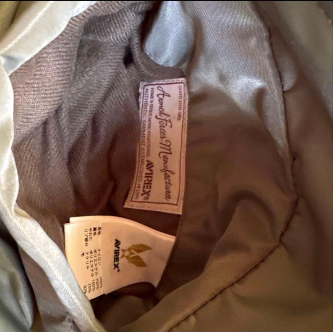 W*p様 MA-1フライトジャケット AVIREX