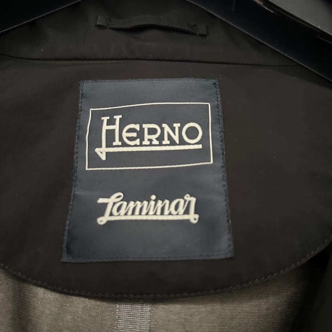 Herno ラミナー フーデッドコート 48 GORE-TEX ケア済み