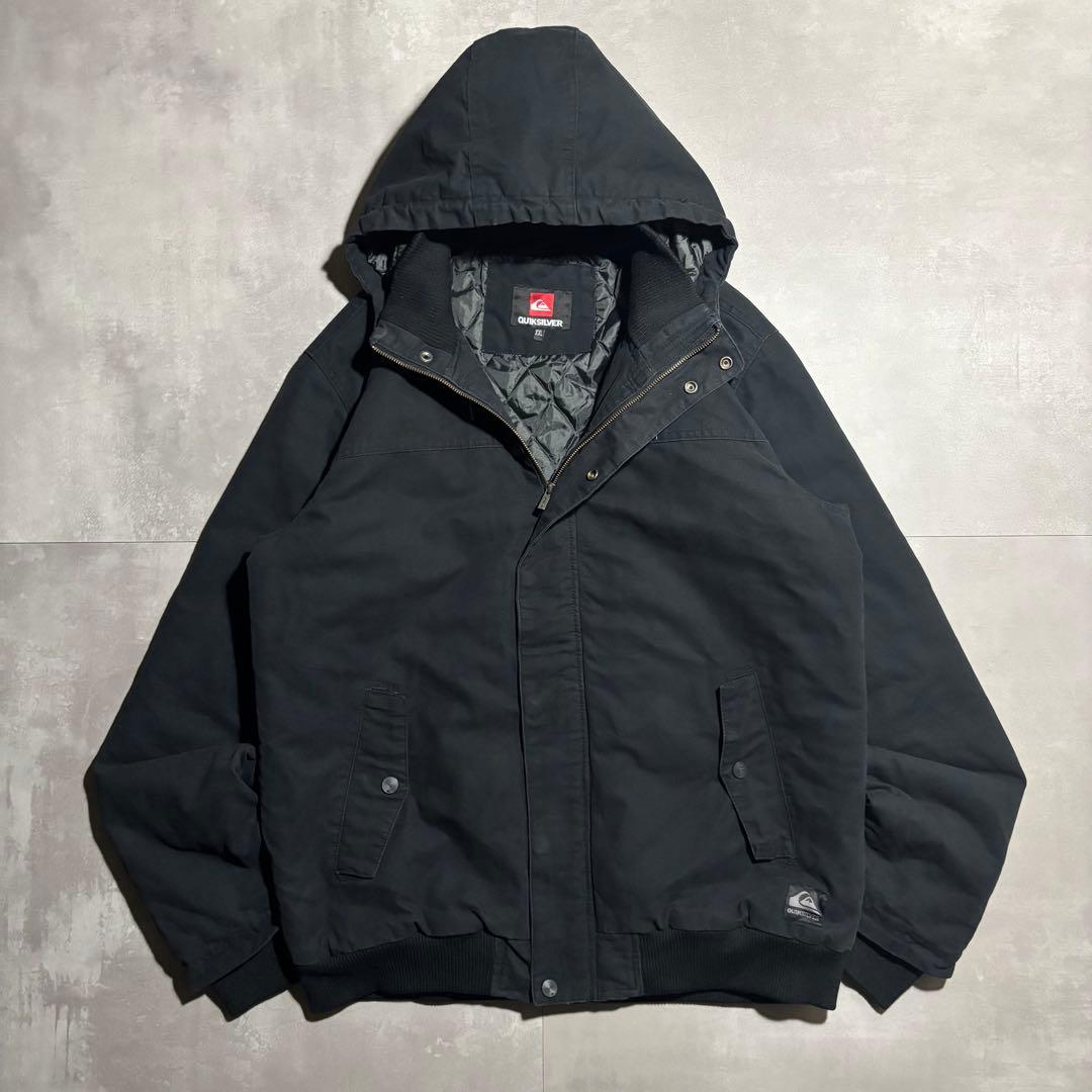 00s Quiksilver クイックシルバー アクティブジャケット　ブラック