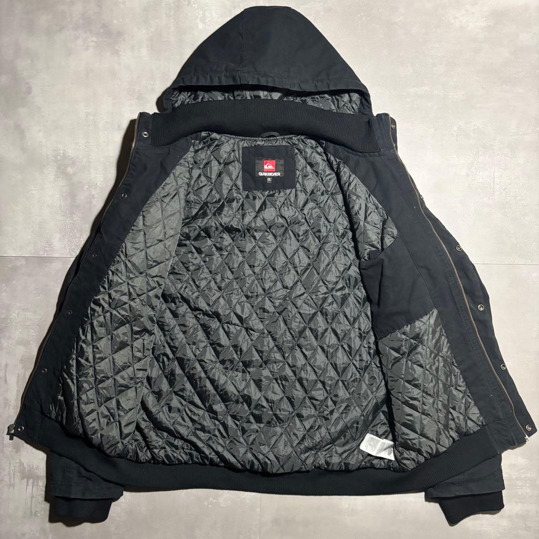 00s Quiksilver クイックシルバー アクティブジャケット　ブラック