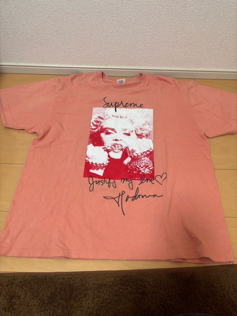 Supreme Madonna Tシャツ Lサイズ ピンク　※土日特別価格