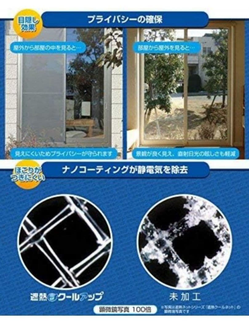 新品未使用箱入◎SEKISUI 遮熱クールアップ100×200cm 4枚セット
